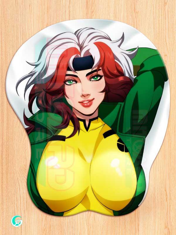 Rogue 3D Mouse pad with Gel Wrist rest